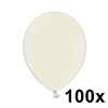 Metallic Ivoor 100 Stuks